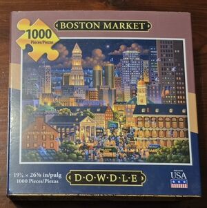 1000 Piece Boston Puzzle